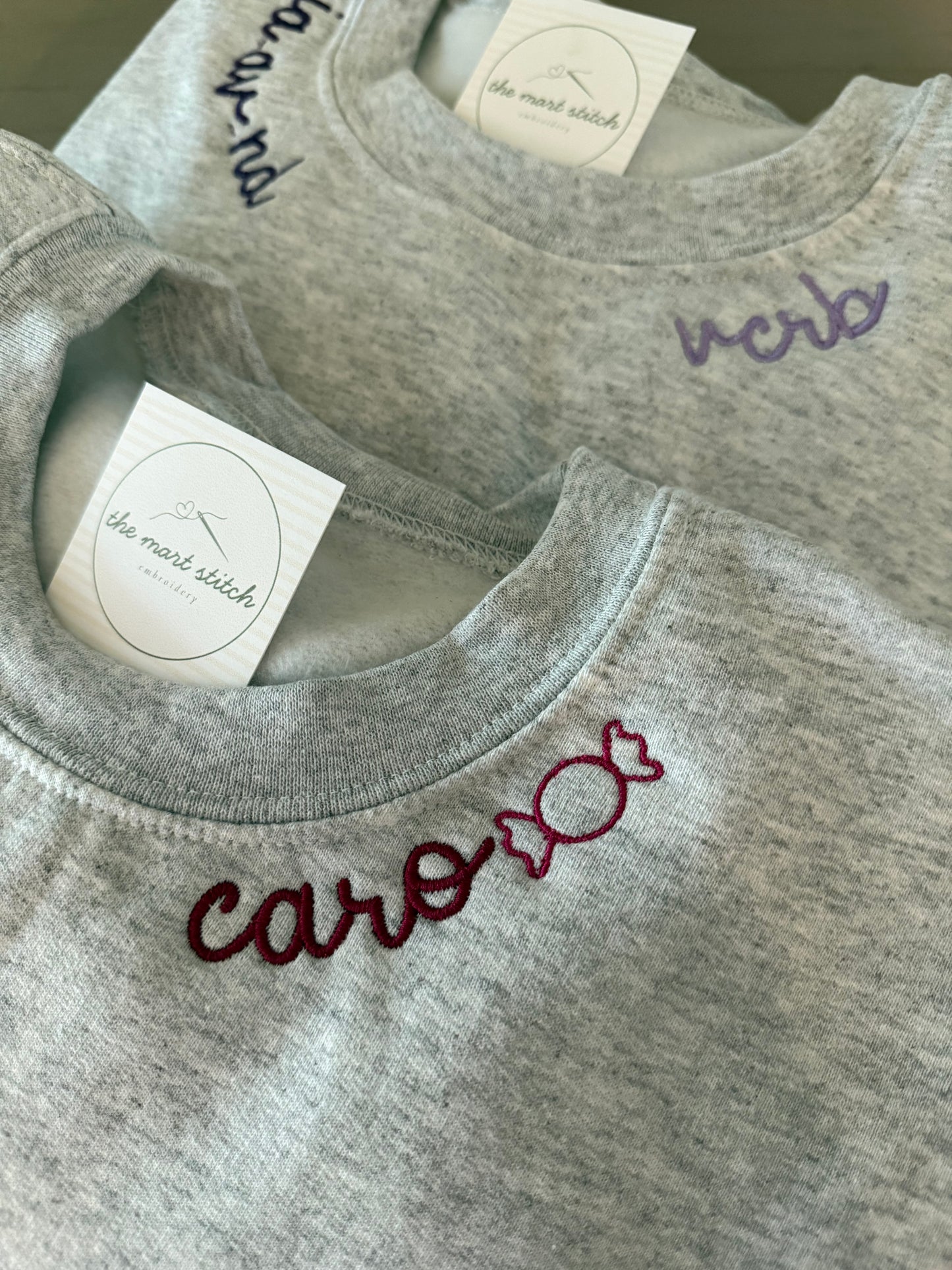 Adult Embroidered Sweatshirt