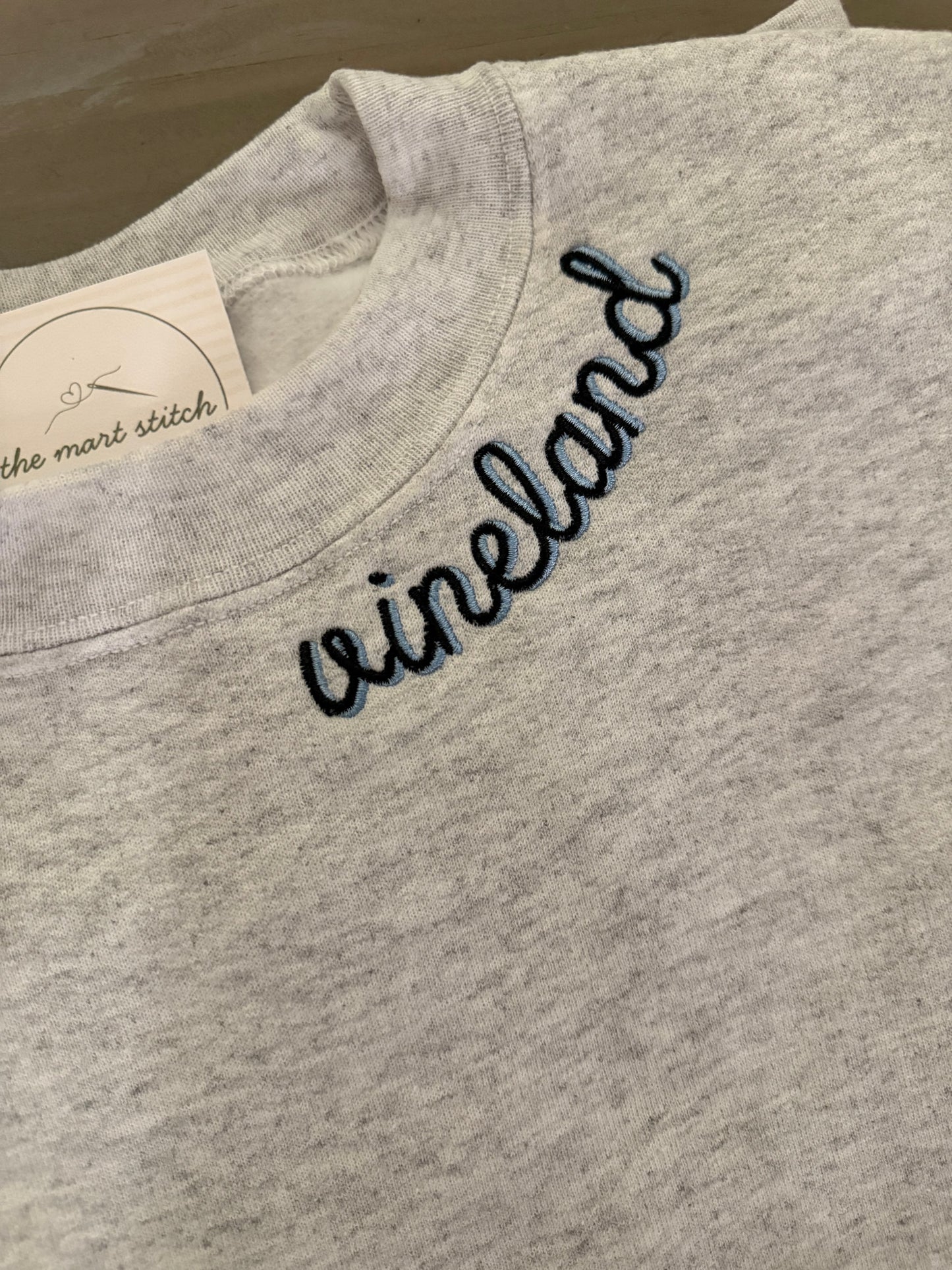 Adult Embroidered Sweatshirt