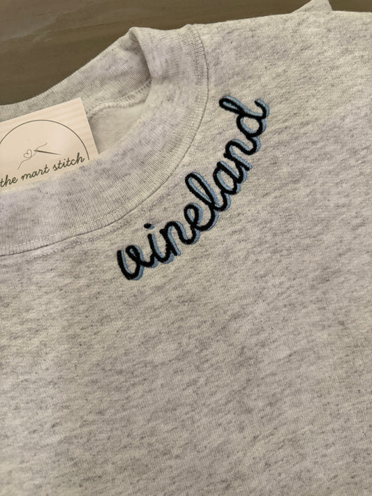 Adult Embroidered Sweatshirt