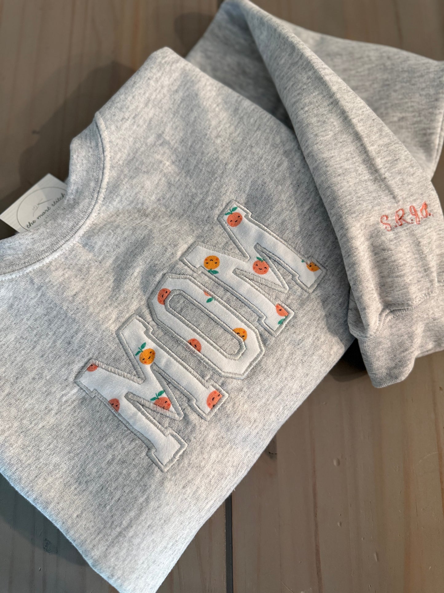 Custom Keepsake Mom & Dad Sweatshirt