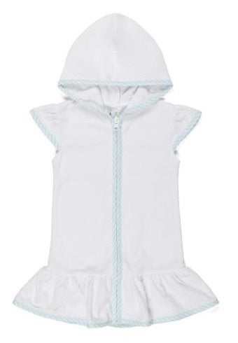 Girl's Terry Cloth Swim Cover Up Dress