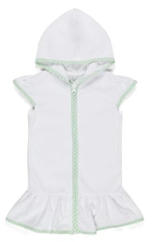 Girl's Terry Cloth Swim Cover Up Dress