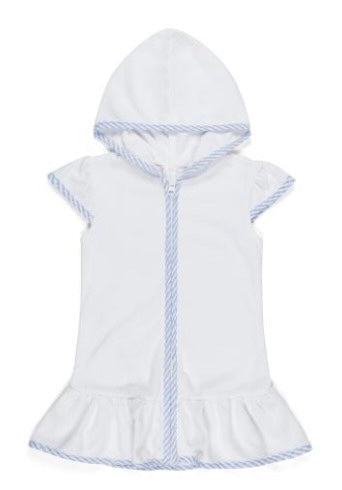 Girl's Terry Cloth Swim Cover Up Dress